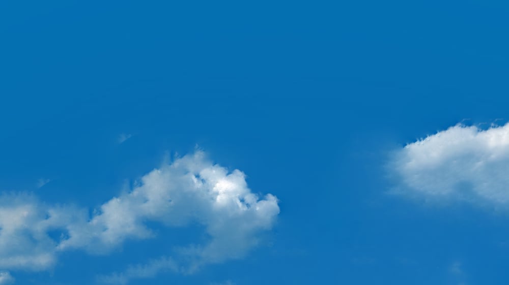 Photo of clouds illustrating the dispersal and elimination of chronic pain by using techniques developed by Dr. John Sarno.