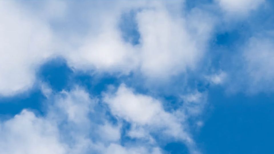 Photo of clouds depicts the relief from chronic back pain by using mind-body techniques developed by Dr. John Sarno.