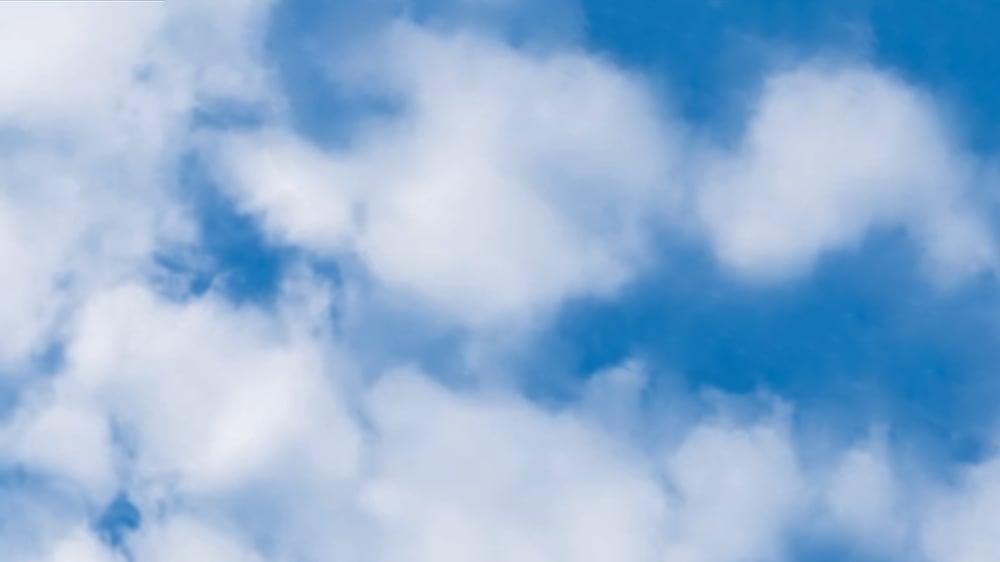 Photo of clouds shows how back pain flare-ups can be quickly dissipated by using Dr. John Sarno’s mind-body techniques.